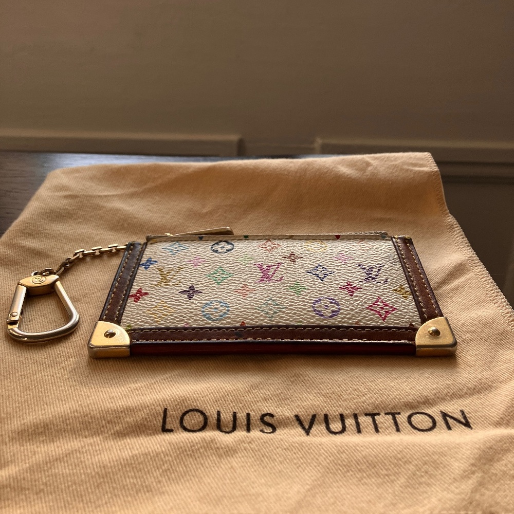 LV & TAKASHI MURAKAMI MULTICOLORE KEY POUCH - Picture 9 of 13